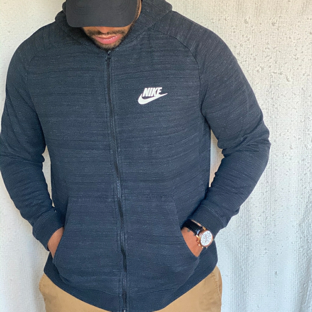 Mens Nike Full Zip Hoodie